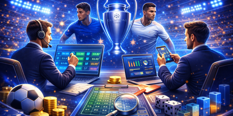 Cách đọc kèo châu Á và kèo tài xỉu tại champions league