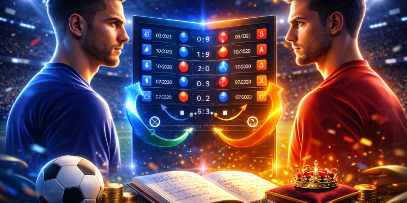 Giá trị tâm lý của lịch sử đối đầu trong phân tích của Soikeothethao